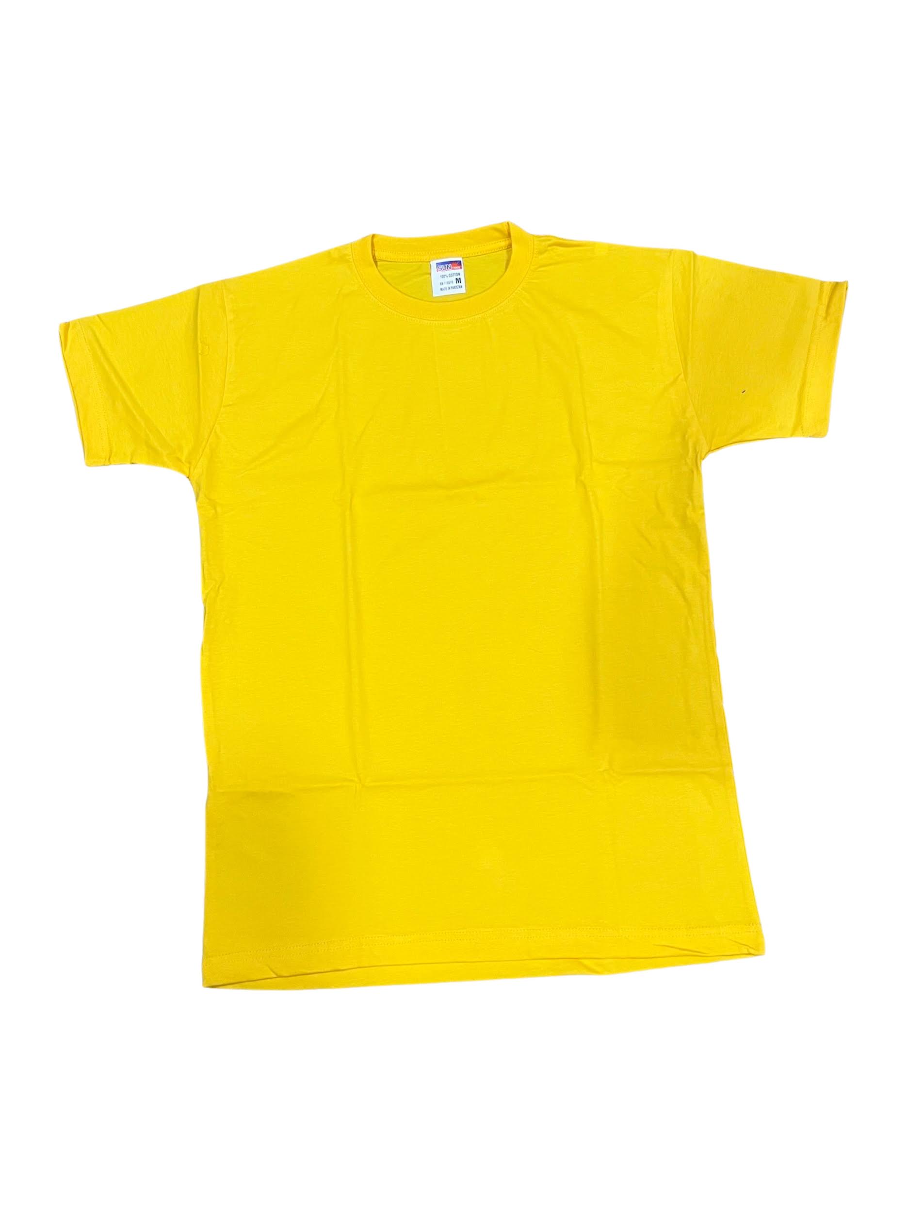 Yellow Short Sleeve T-shirt