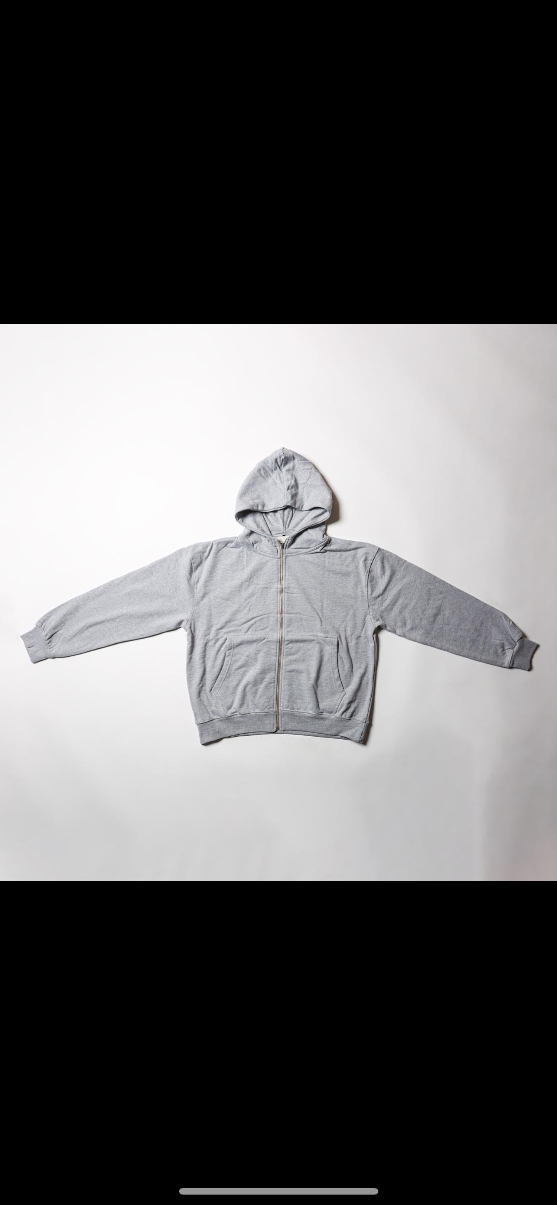 High Neck Zipper Hoody 450 GSM