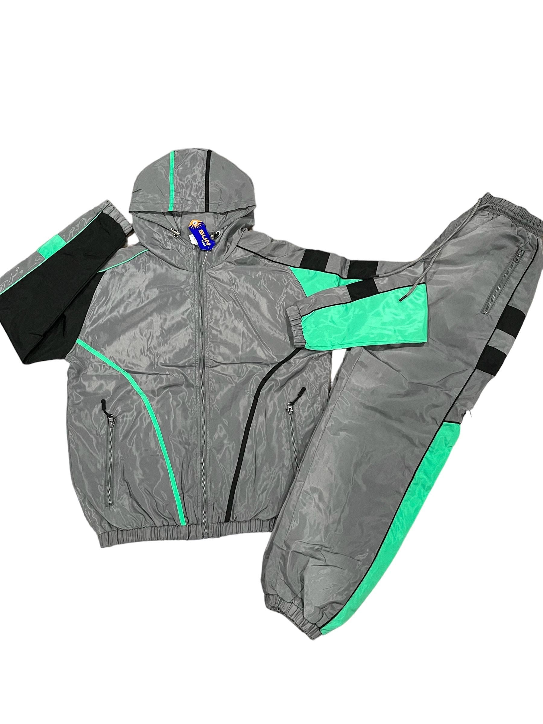 Multi Color Windbreaker Sets