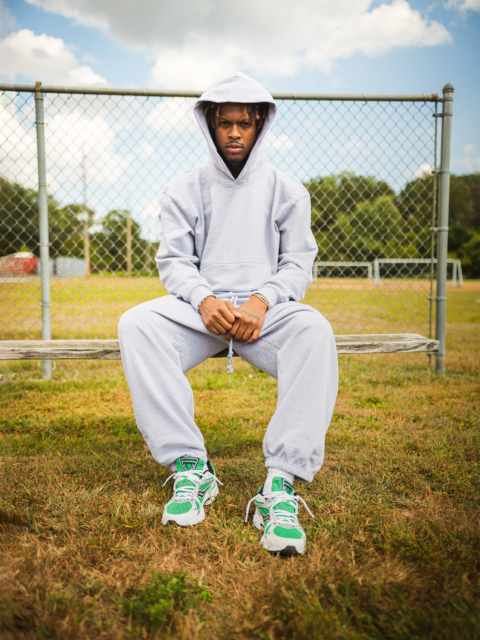 Heavy Essential Style Sets Baggy Pants