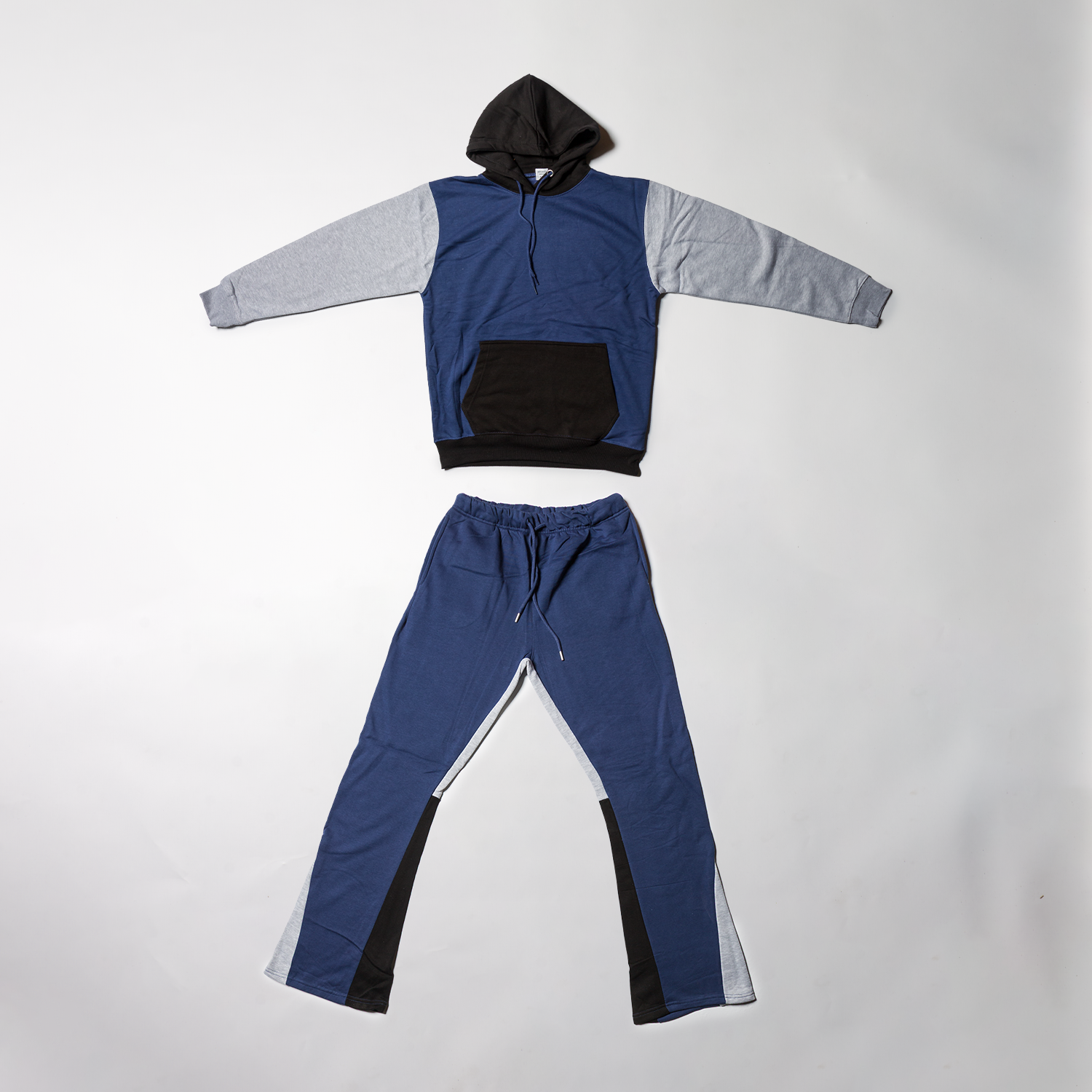 Multi Color Stacked Pants Set