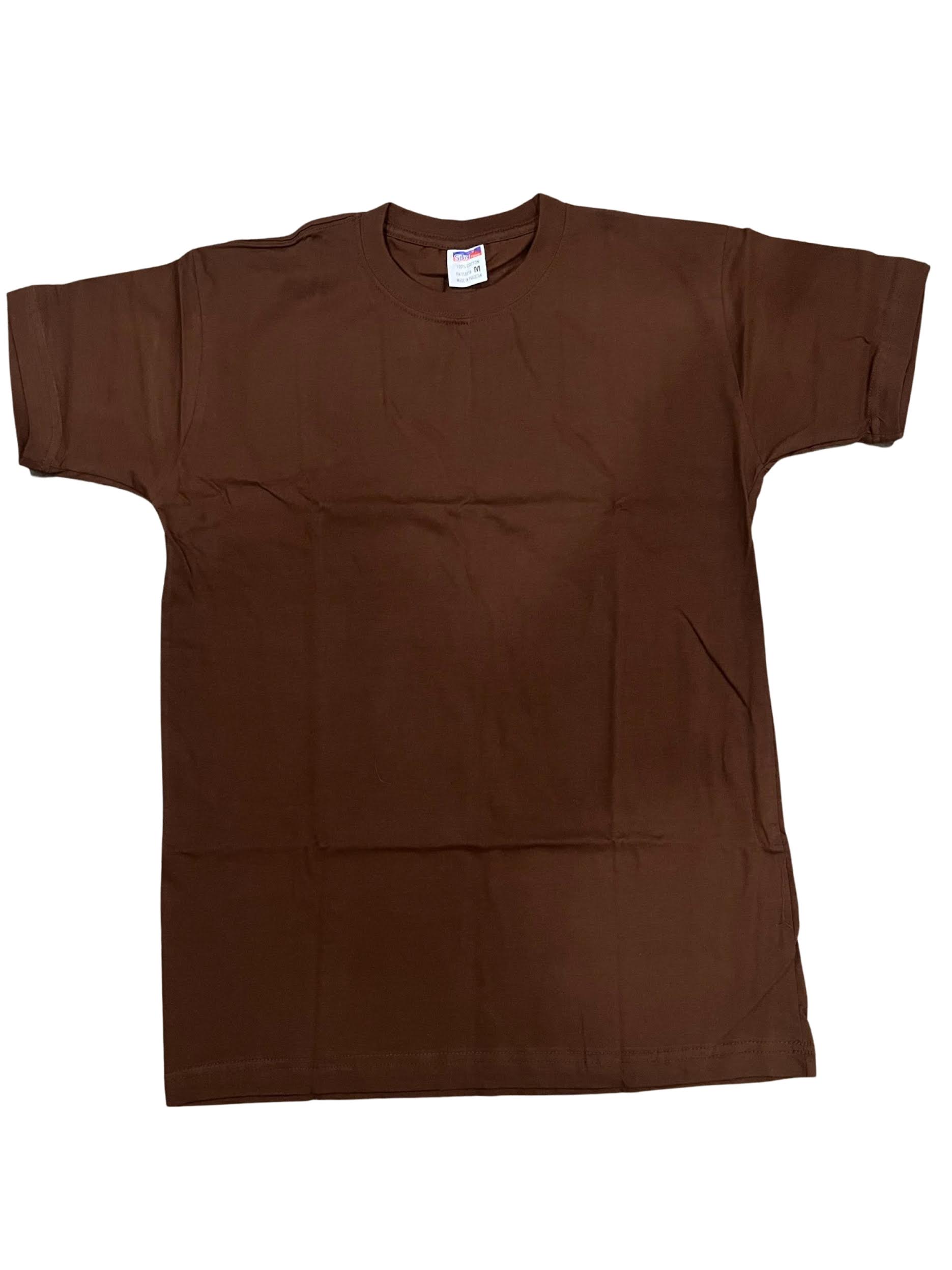 Brown Short Sleeve T-shirts
