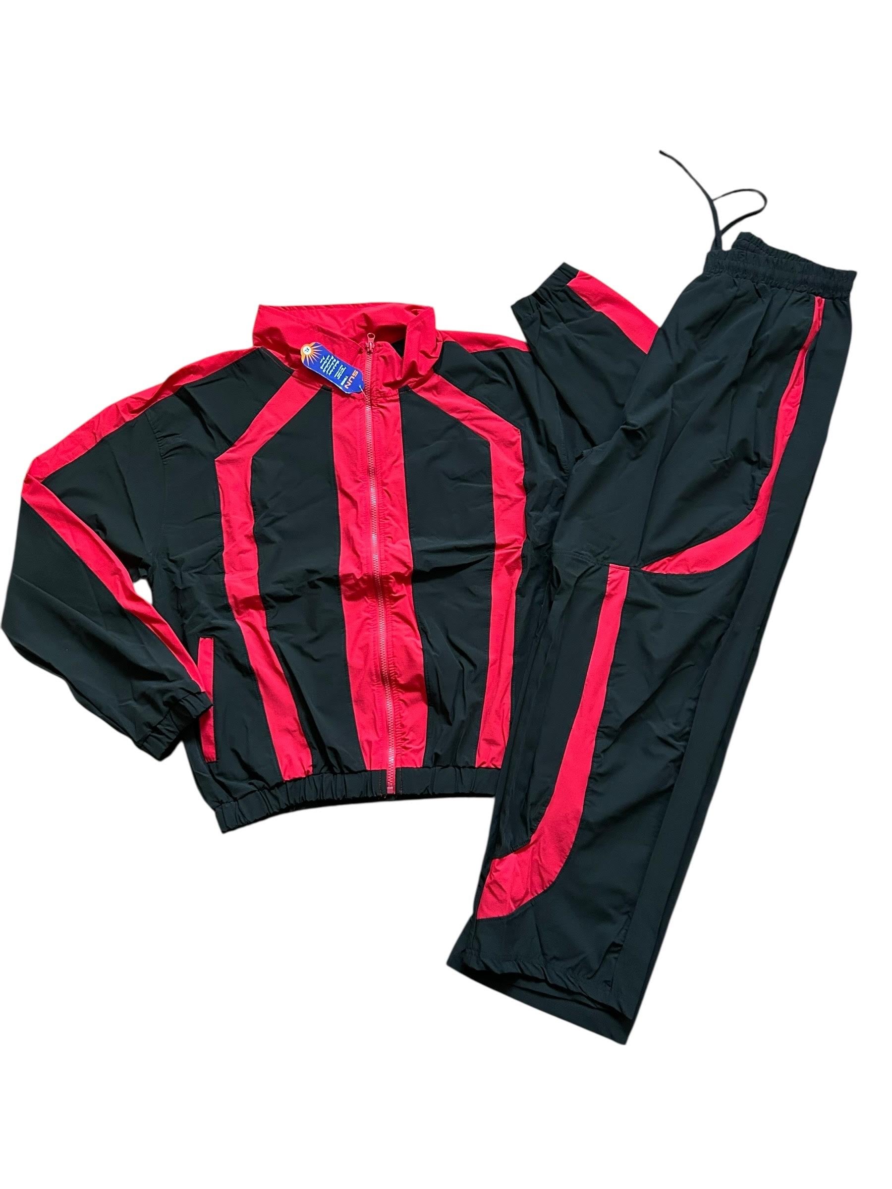 Stripped Soccer Jersey Windbreaker