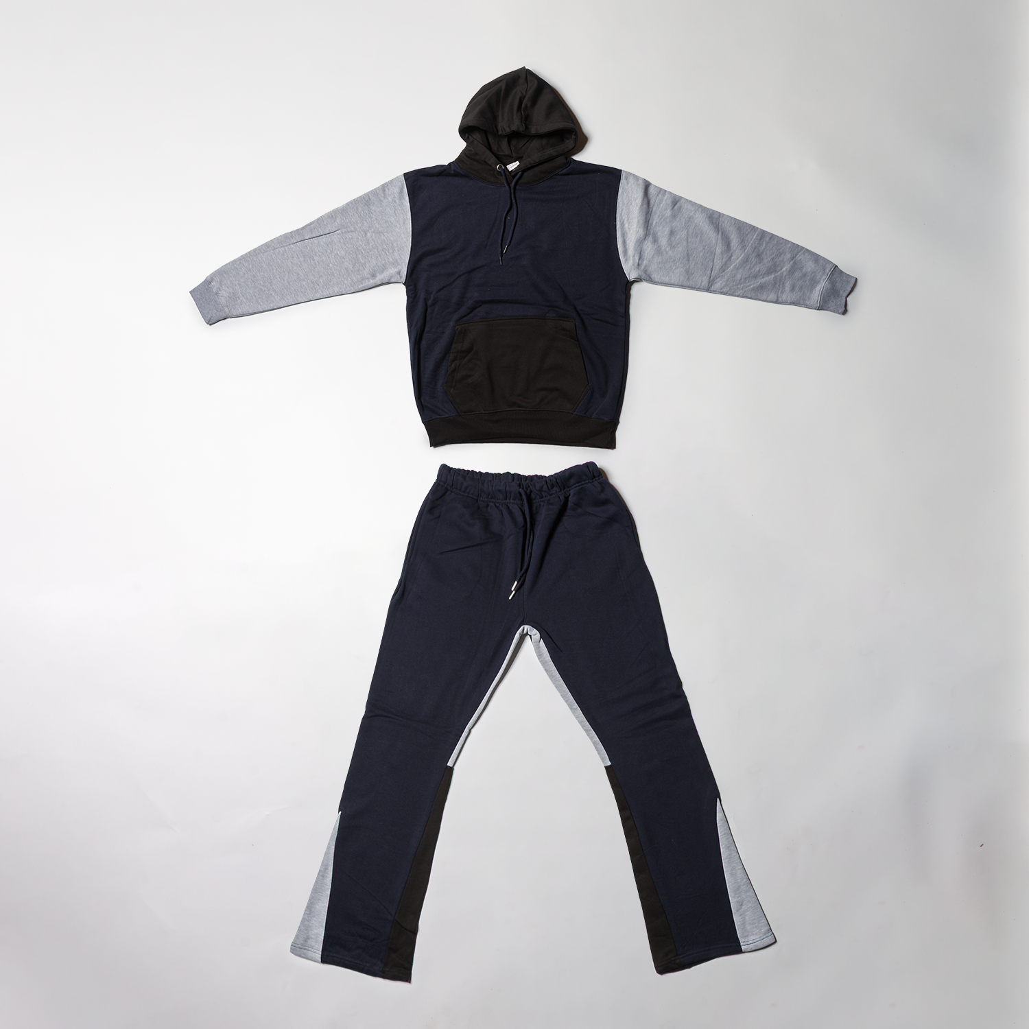 Multi Color Stacked Pants Set