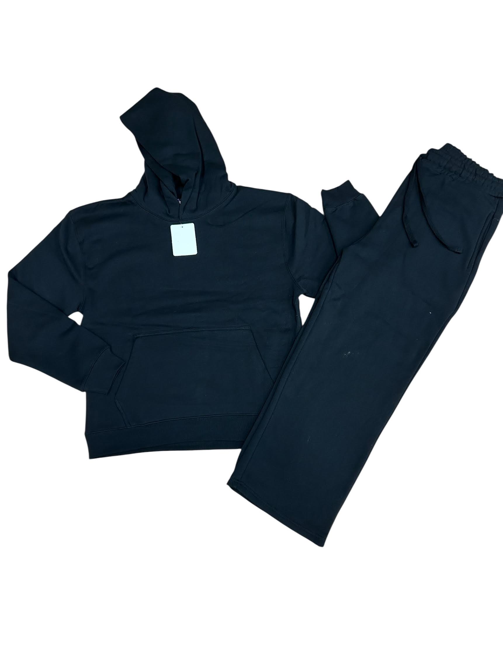 Solid and Wash Pullover Straight Leg Sets