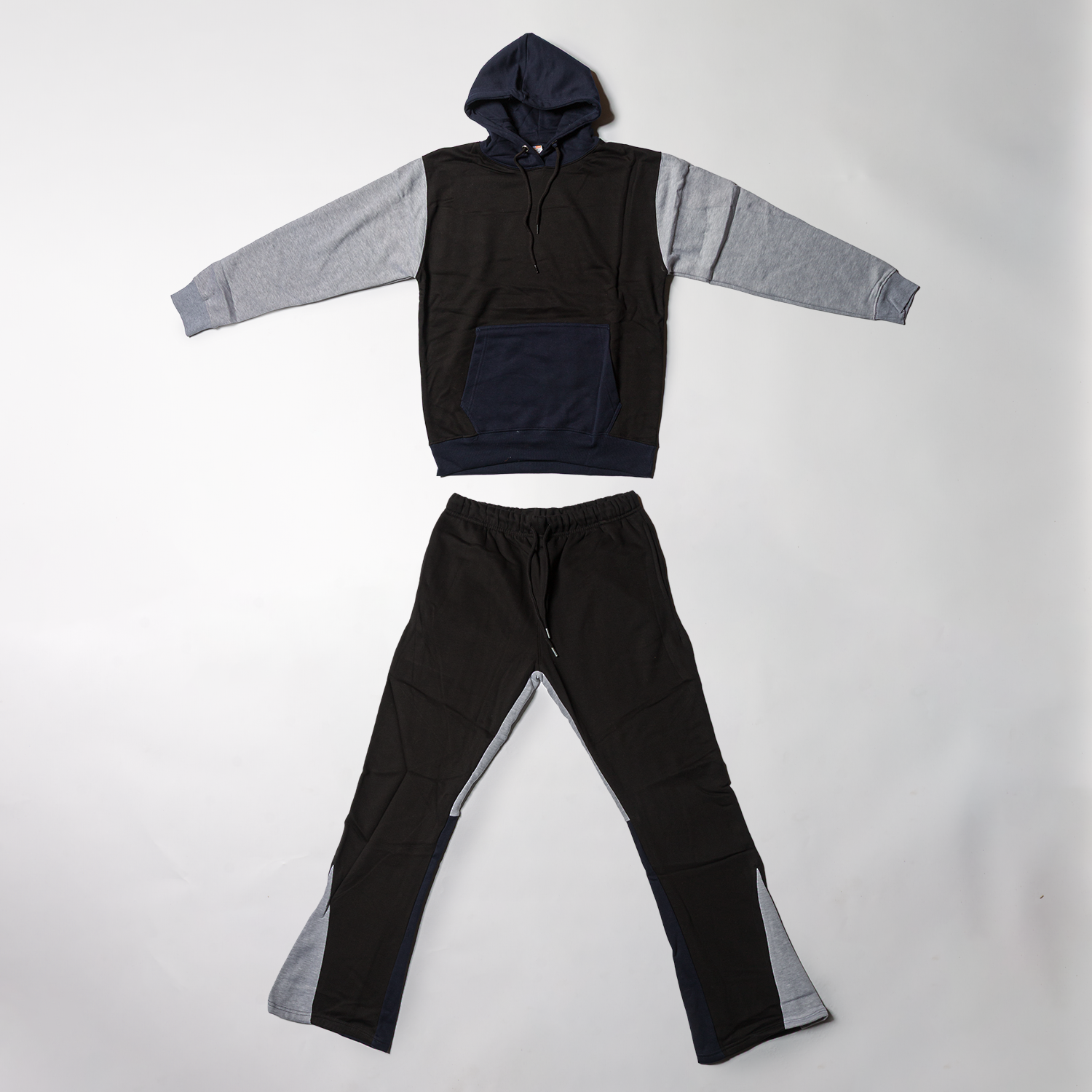 Multi Color Stacked Pants Set