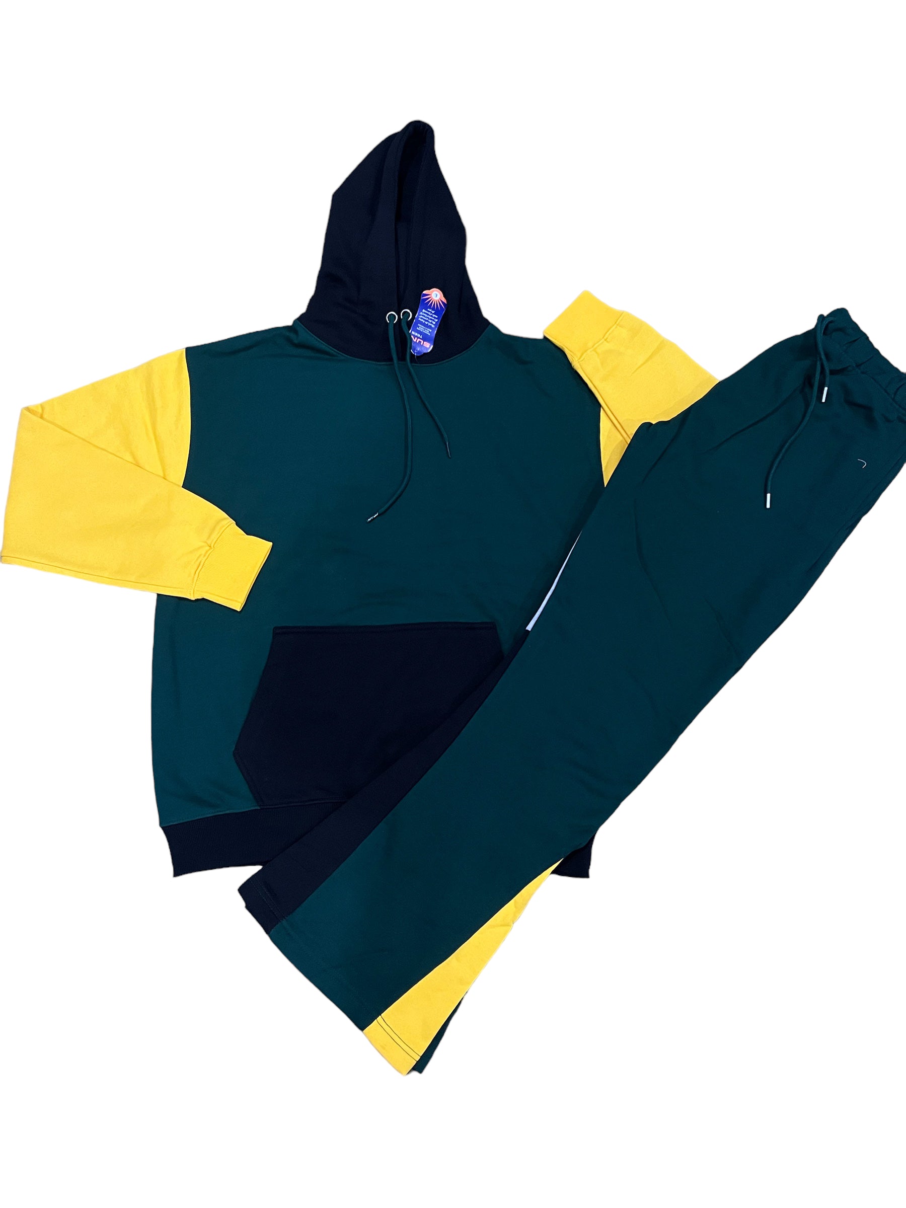 Multi Color Stacked Pants Set