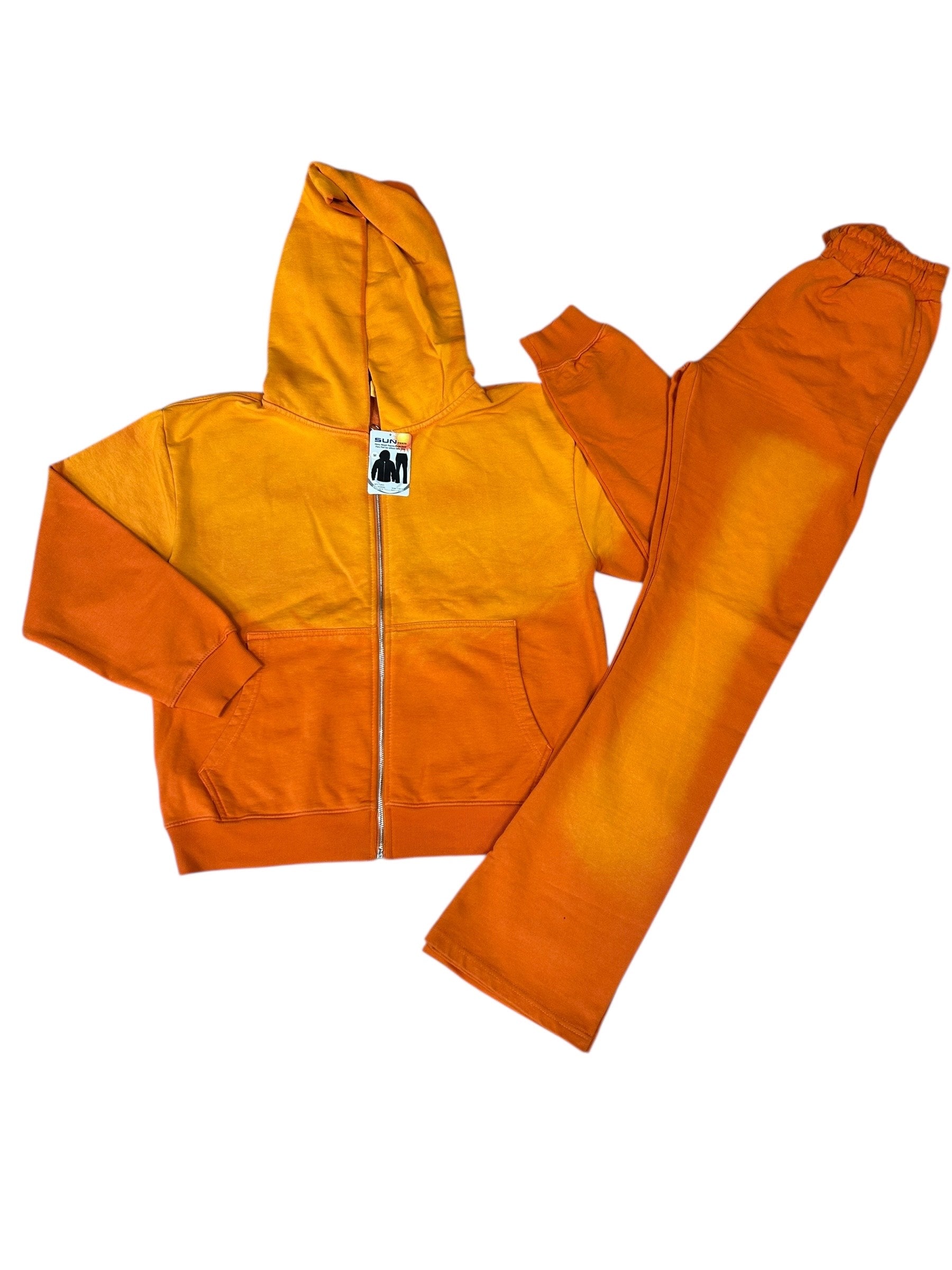 Zip up acid Wash Sets