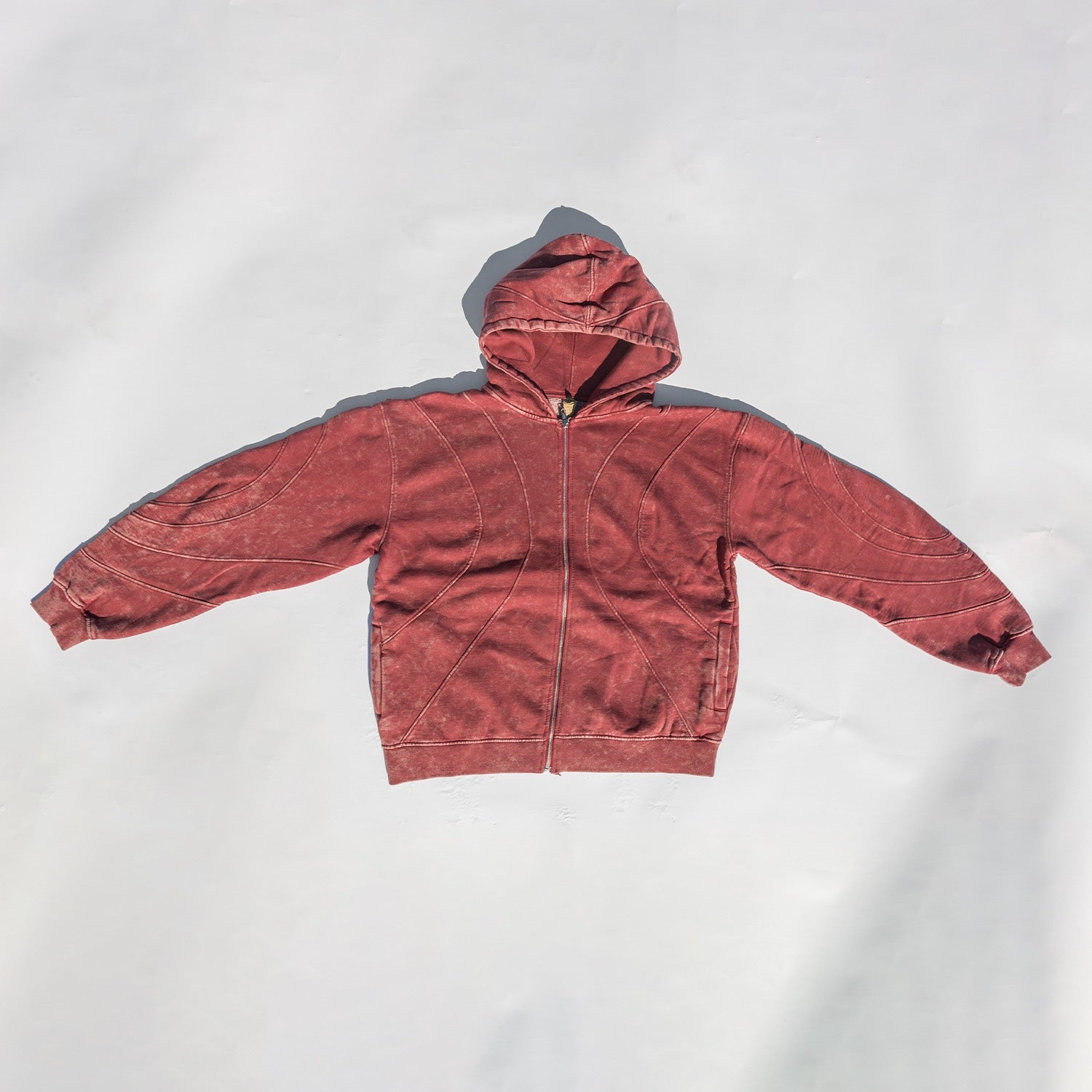 Panel Zip Hoody