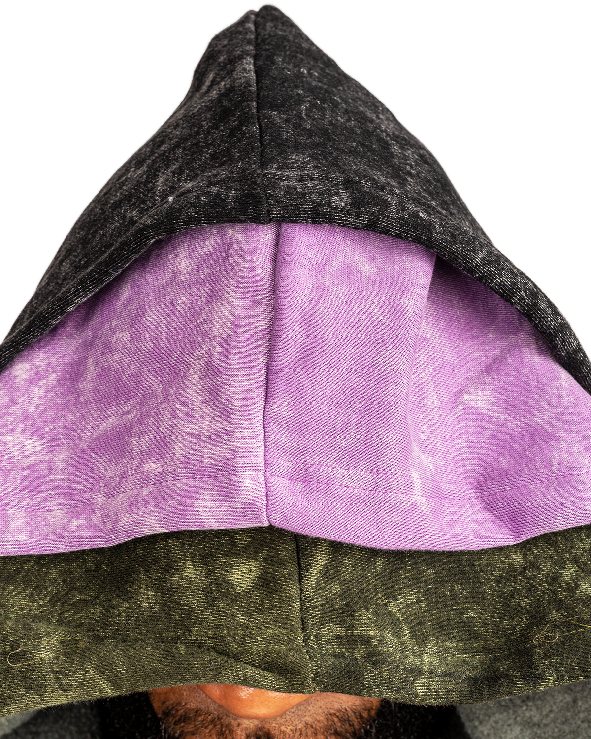 Three Hood Zipper Hoody