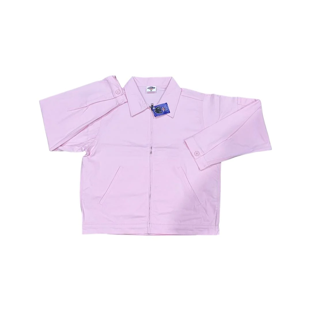 Light Pink Dickie Style Blank Jacket 
