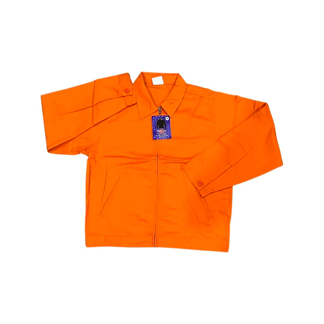 Orange Dickie Style Blank Jacket