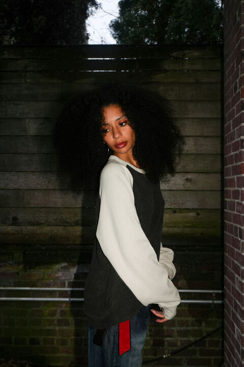 Two-tone Heavy Thermal Top