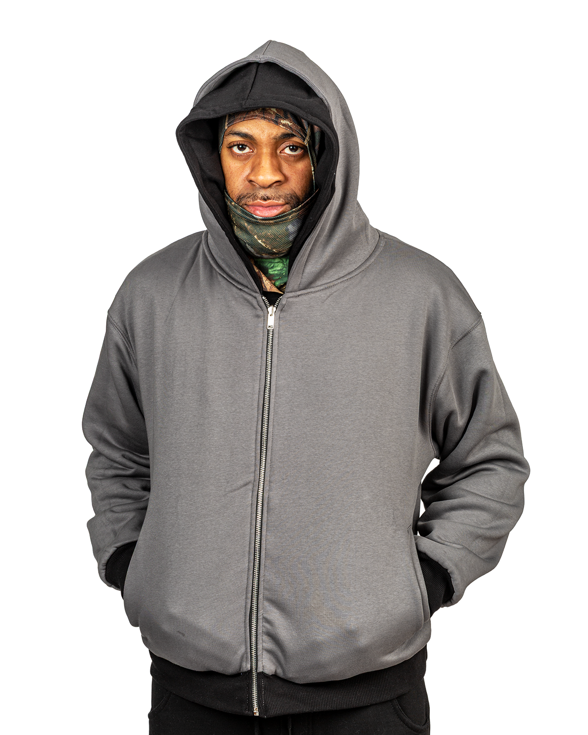 Double Hood Reversible Hoodies