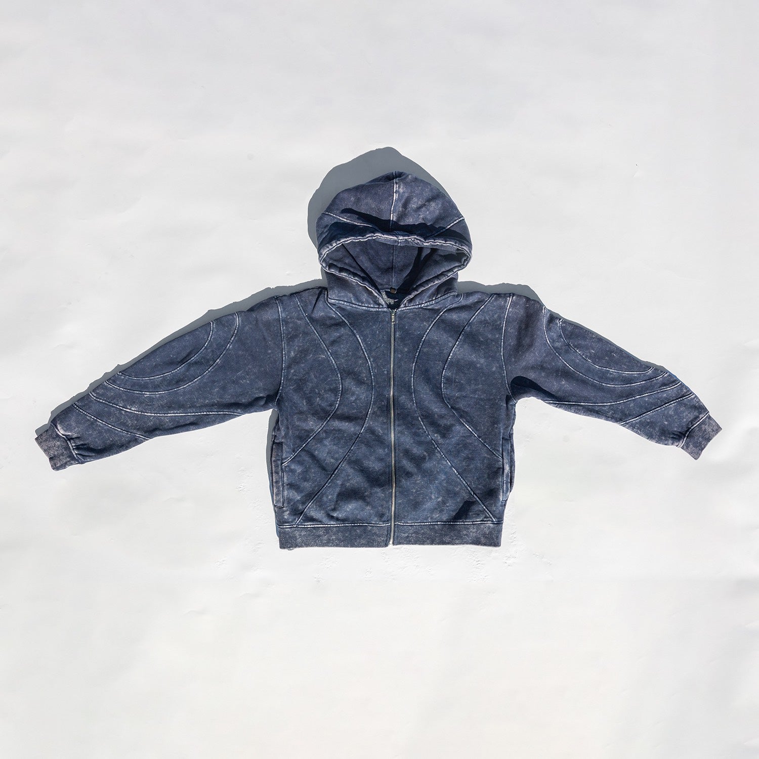 Panel Zip Hoody