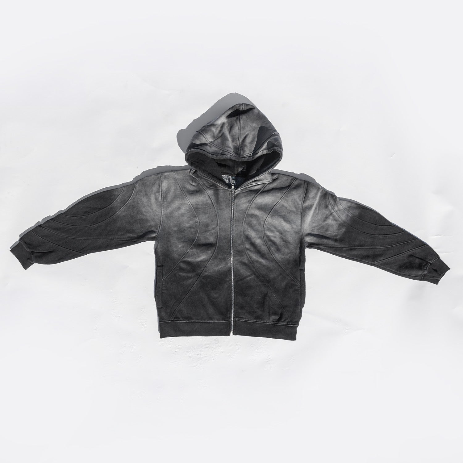 Panel Zip Hoody