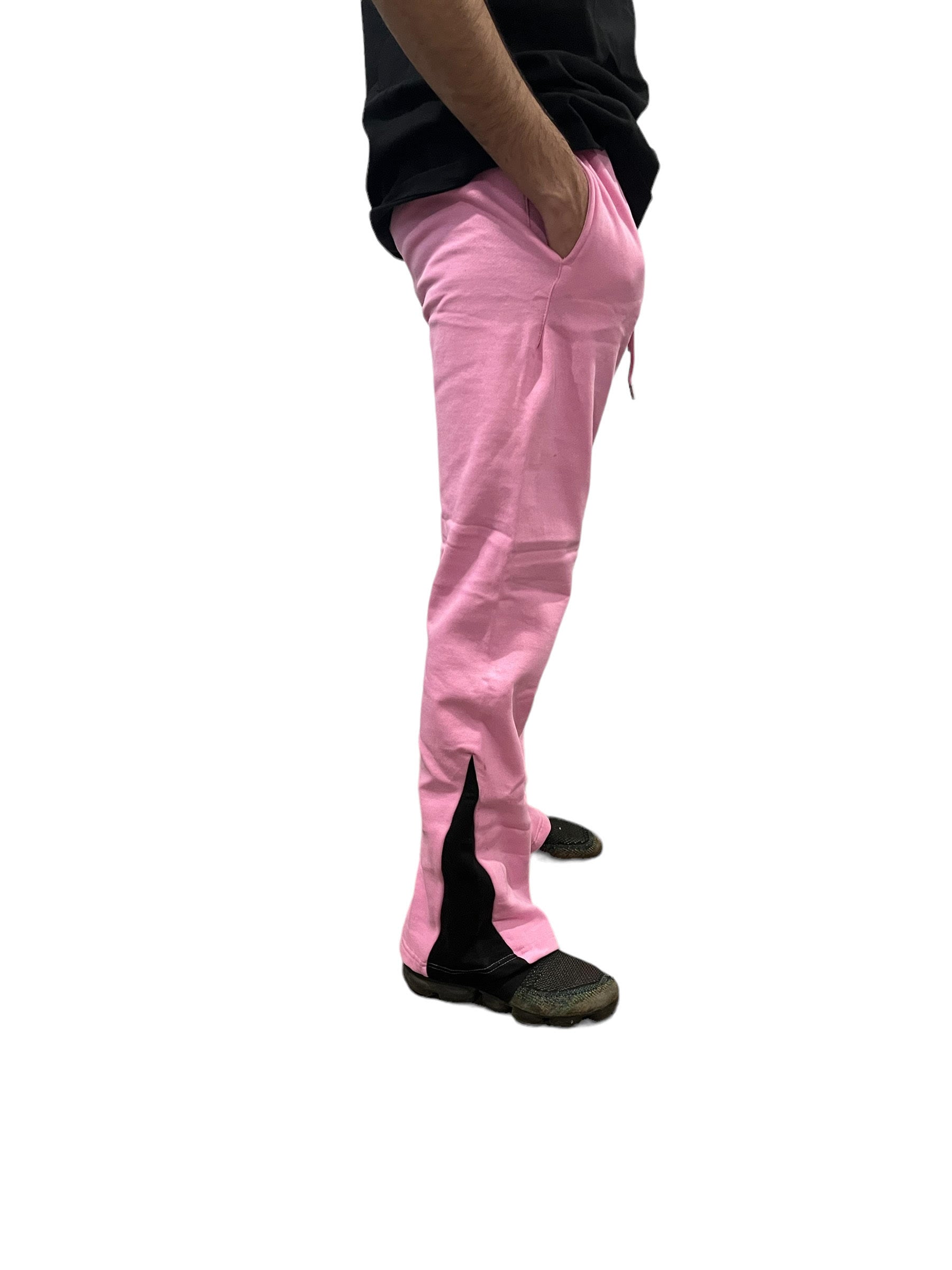 Pink/Black Stacked Pants