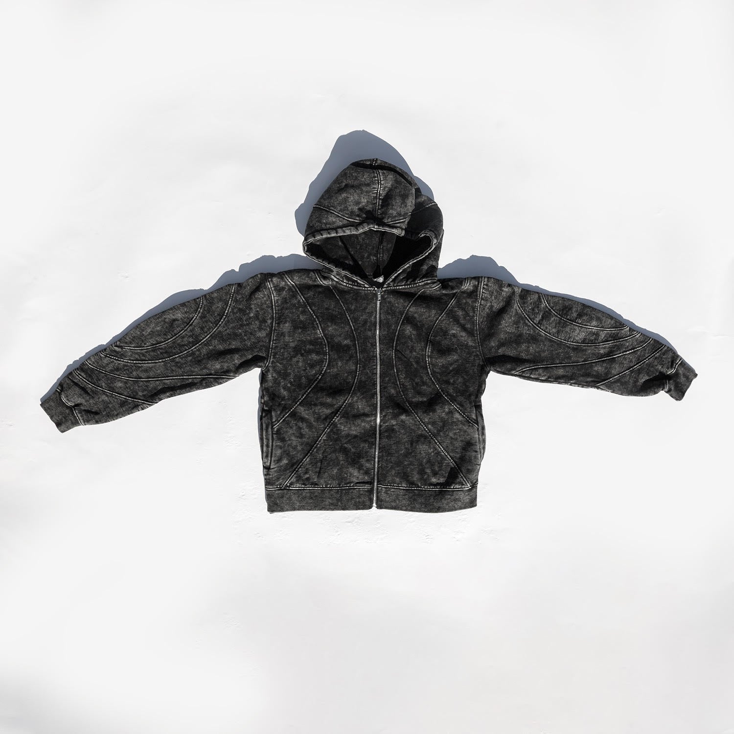 Panel Zip Hoody