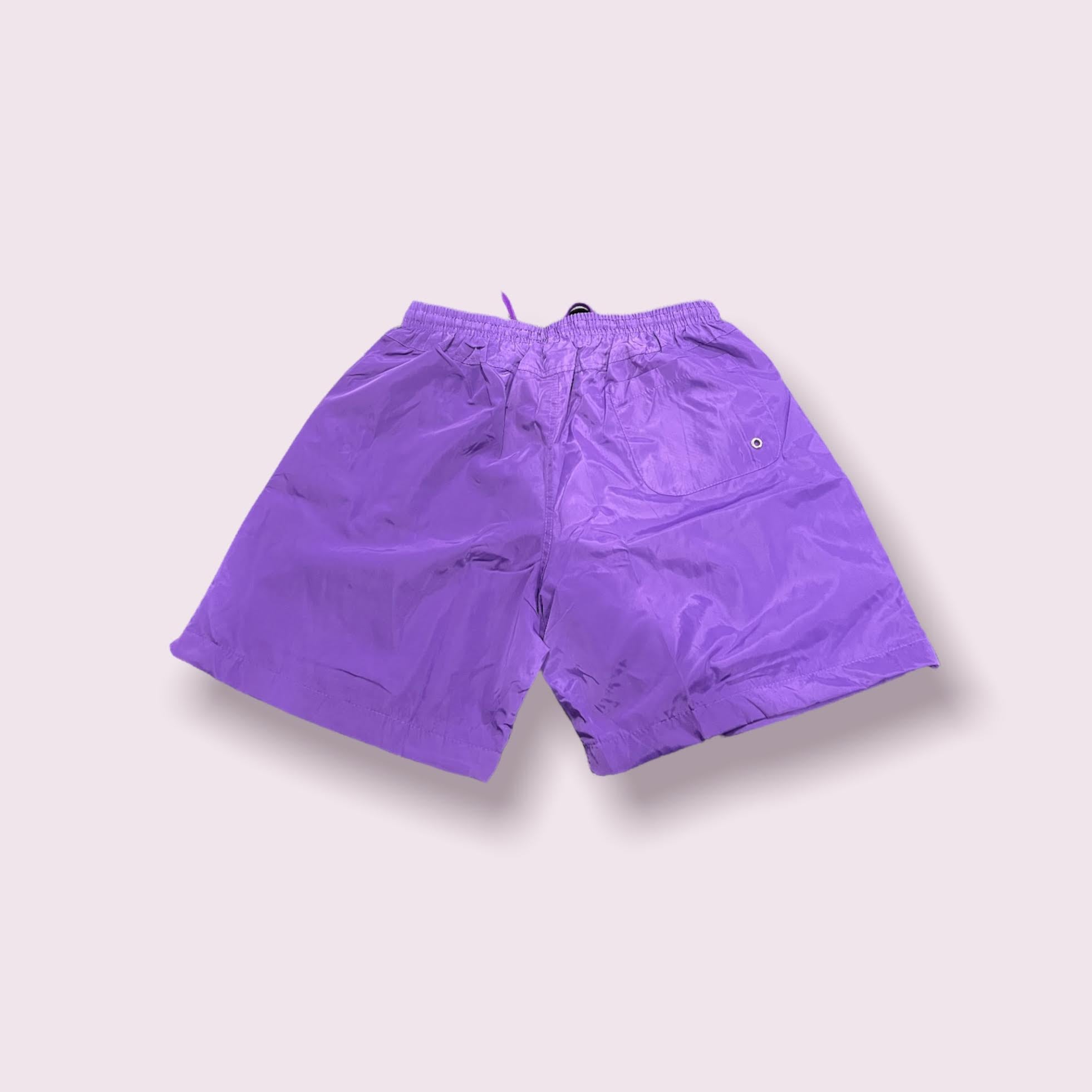 Purple Windbreaker shorts