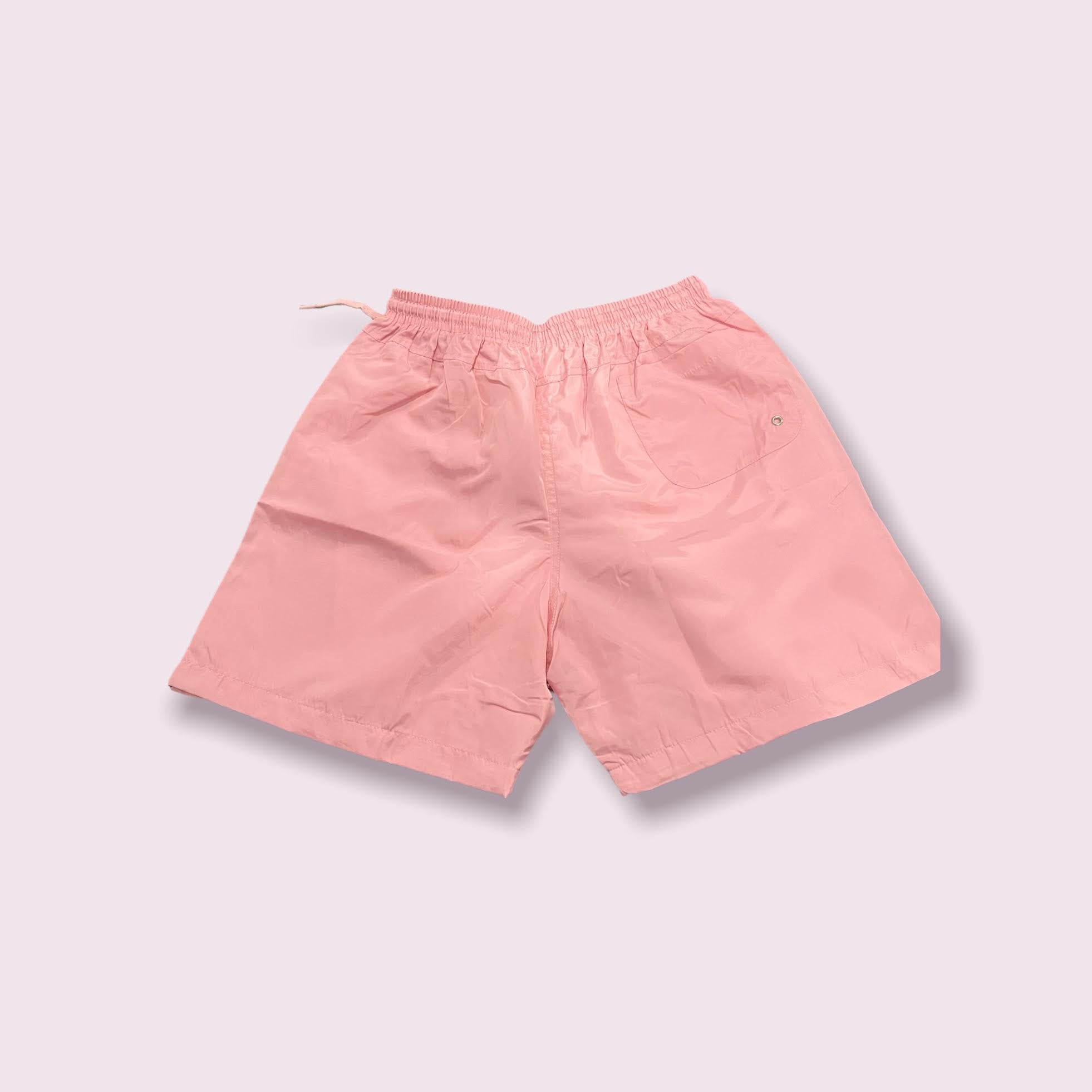 Light Pink windbreaker shorts
