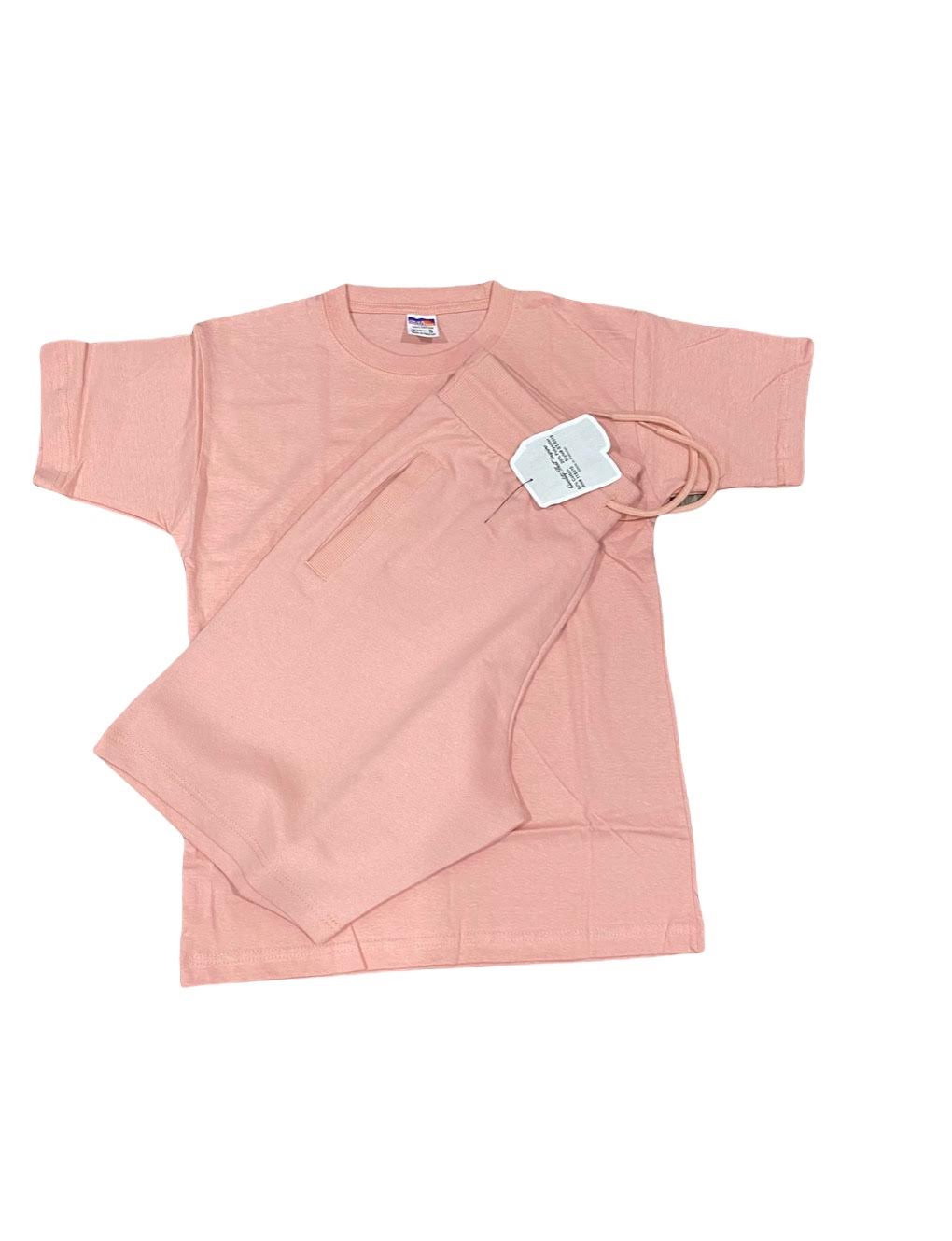 Peach t-shirt and short sets