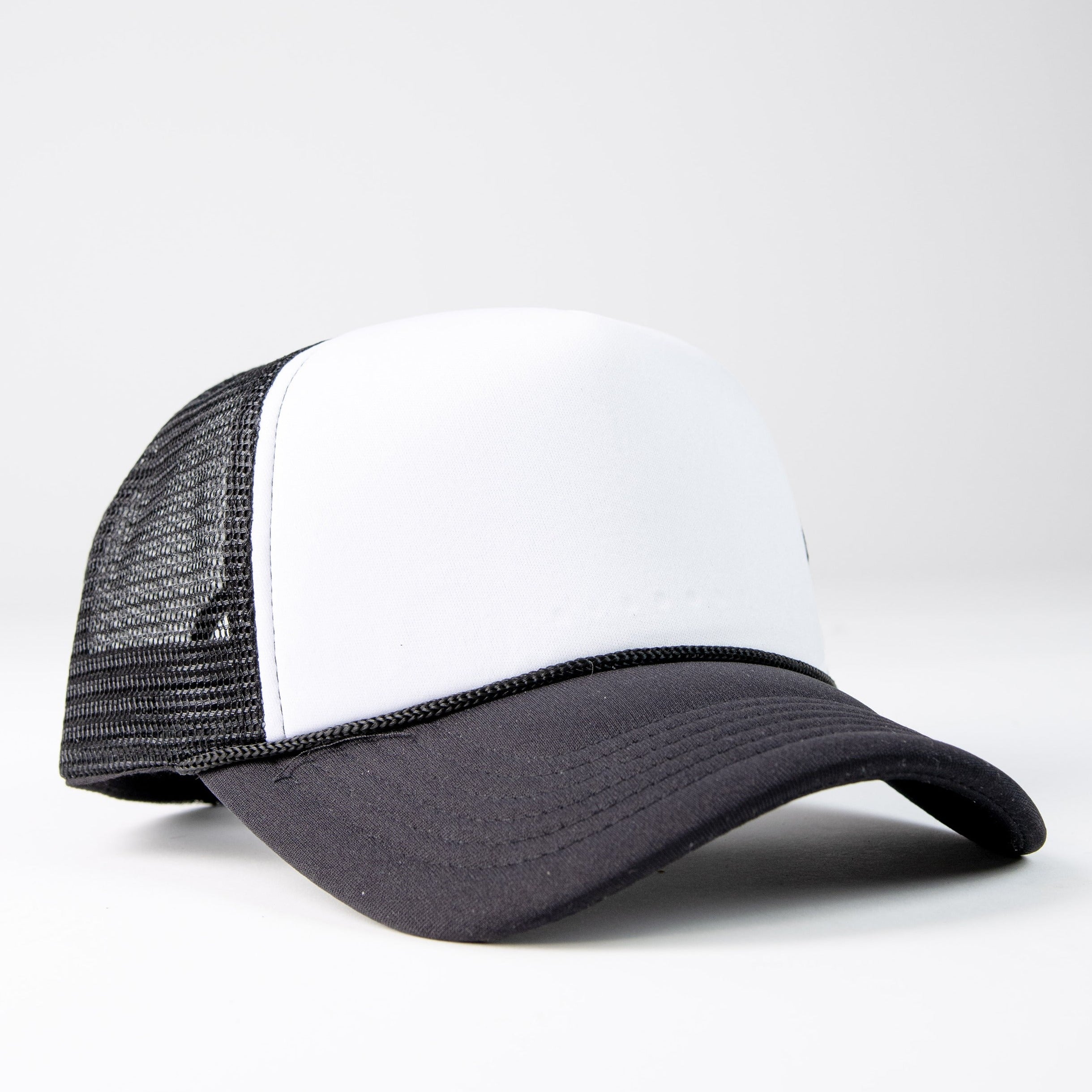 Black/White Trucker Hats