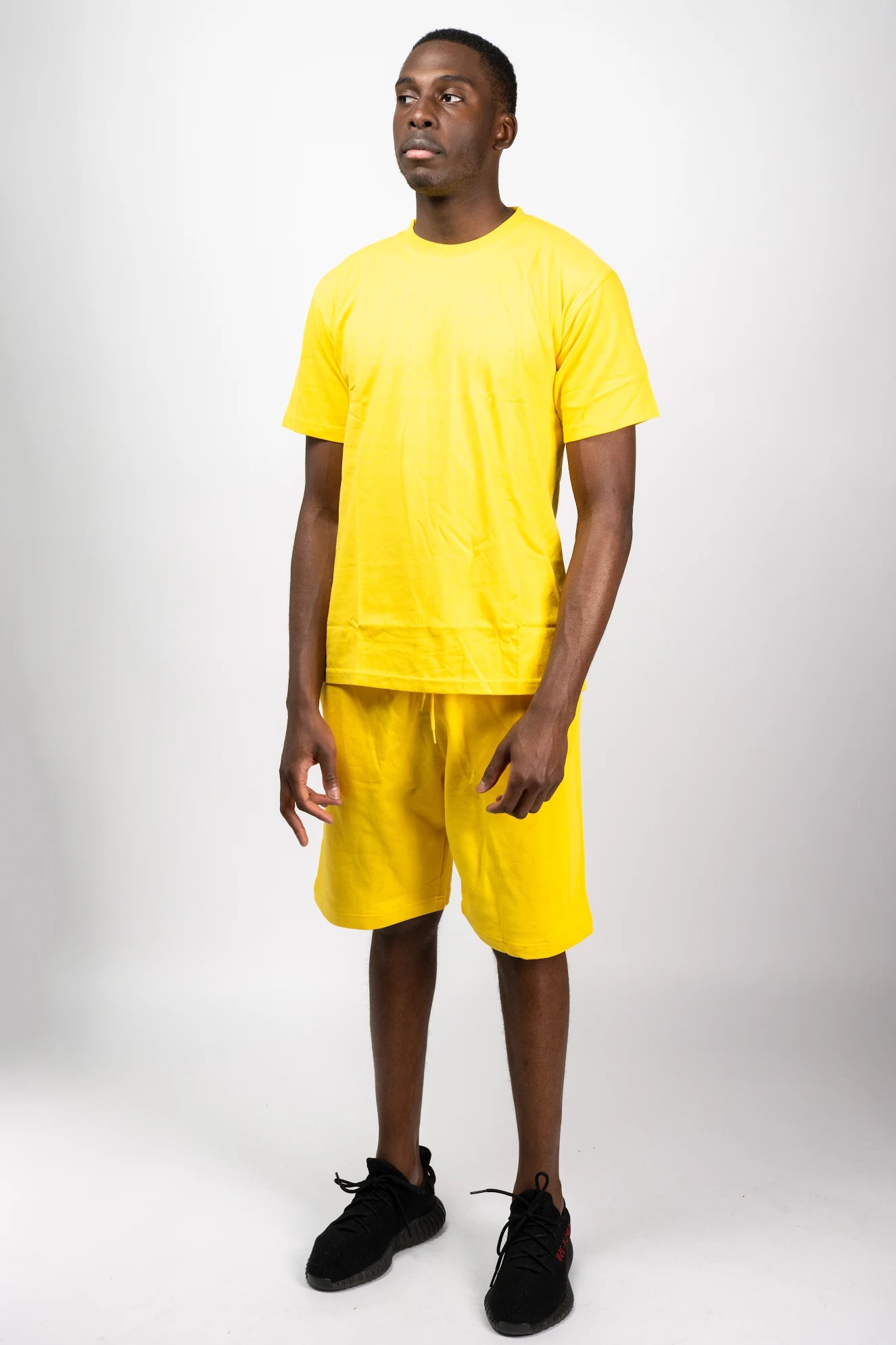 Yellow t-shirt and short sets