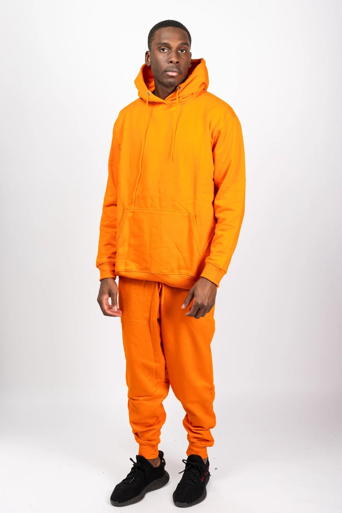 Orange Hoodie Set