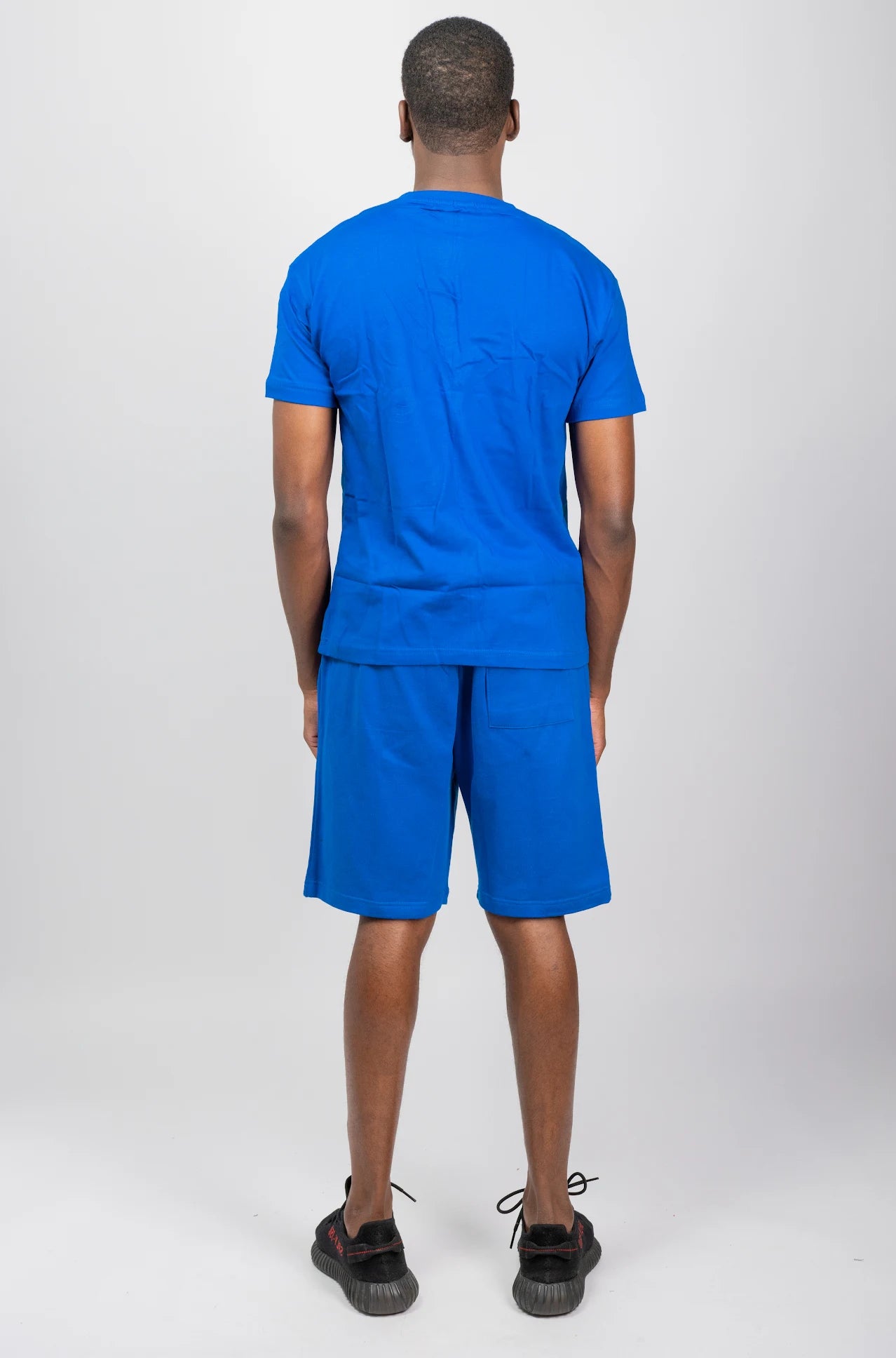 Royal blue t-shirt and short sets