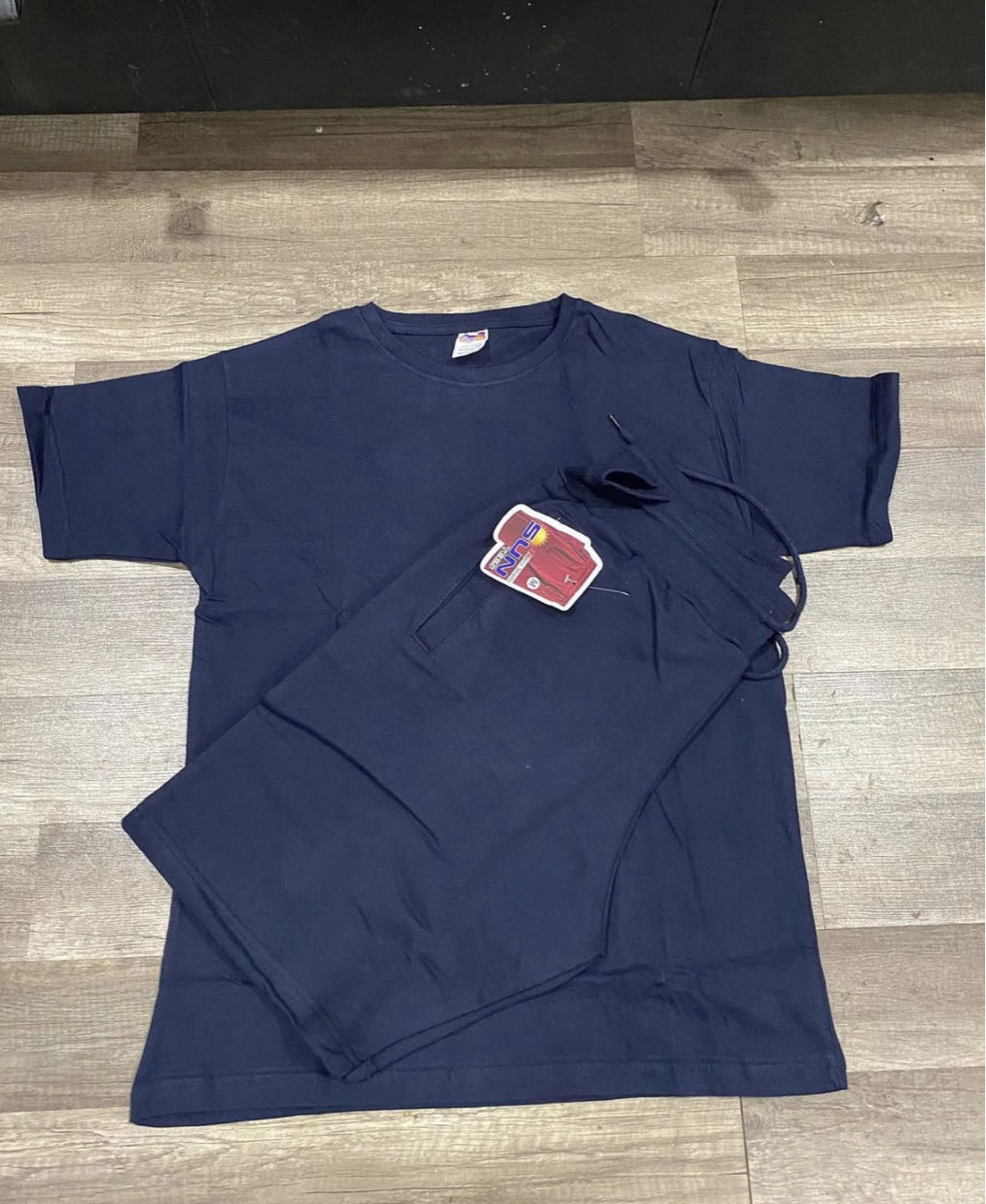 Navyblue t-shirt and short sets