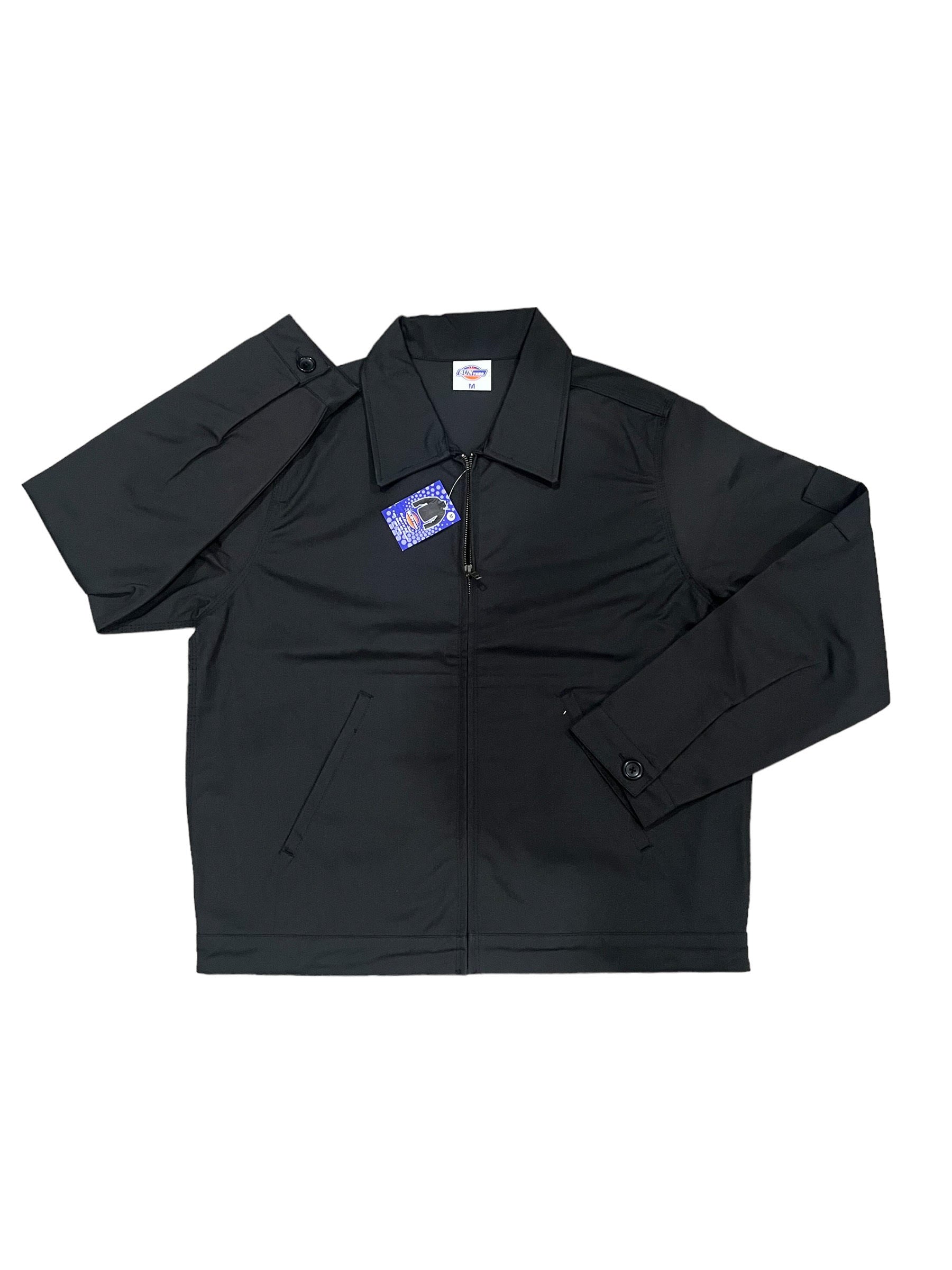 Black Dickie Style Blank Jacket
